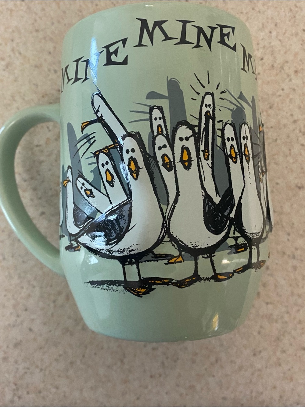 Finding Nemo Ceramic Mug in Sage Green
